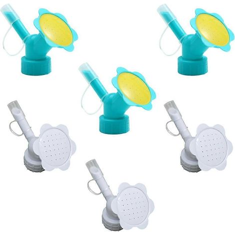 Gardening Supplies Watering Pot Sprayer with 6Pcs Plastic Nozzles (1/5)
