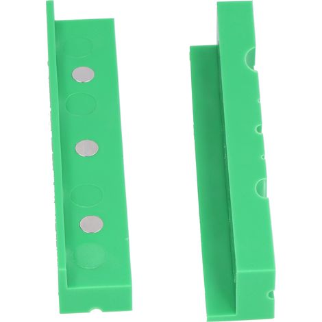2 Stück Schraubstockbacken-Pads, weiche Überzüge, ABS, universelle Metall-Werkbank-Pads, Werkzeuge für Messinghammer-Zwingen (1/5)