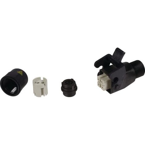 Conector hembra 3P,PE Harax HARTING 09200030745 (1/2)