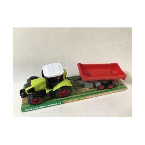 Traktor mit landwirtschaftlichen Maschinen