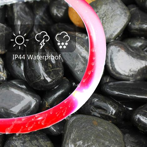 Tube solaire LED, corde d'extérieur pour Patio, avec tête mâle et femelle étanche, ficelle en PVC, 5m, 50 lumières (1/5)