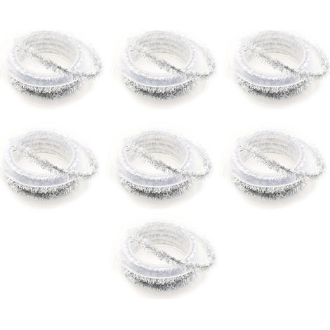 Ruban Métallique - 7 Rouleaux - 1,5 M x 1 Mm - Pour Décoration Festive Halloween Fête Mariage Anniversaire - PVC (1/5)