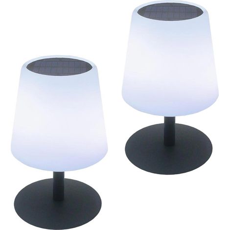 Juego de 2 lámparas de mesa inalámbricas H25CM STANDY TINY