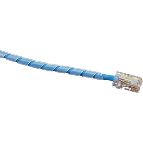Gaine de câble spiralée RS PRO, Ø 6mm, en Polyéthylène ( Prix pour Bobine de 5 Mètres ) (1/2)