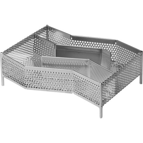 Affumicatore Barbecue Acciaio Inossidabile Fumatore Generatore Fumo 19x15x5.5cm