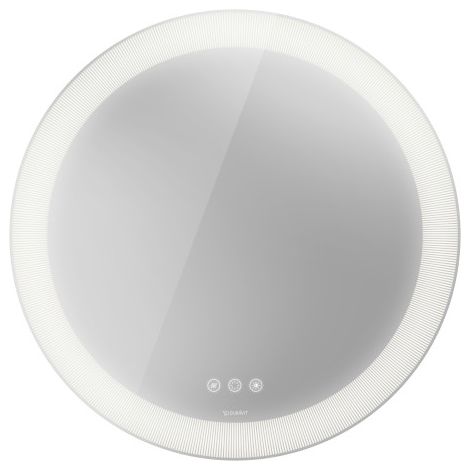Espejo redondo Duravit Happy D.2 Plus con iluminación, versión (1/4)