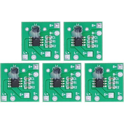 9012 1.2V Solar Charge Controller Board, 5 pieces, Li-ion Battery Charging Circuit (1/5)