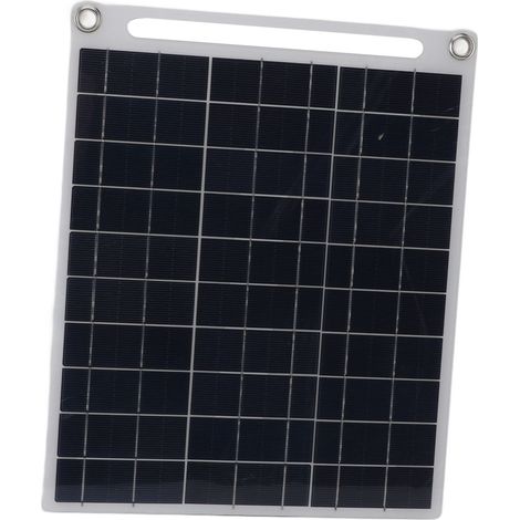 Panneau photovoltaïque étanche nomade 15W 16V silicium polycristallin 250x305mm double USB Type-C DC pour smartphones, tablettes et appareils électroniques (1/5)