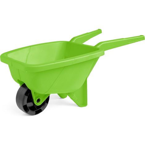 Carretilla de arena verde