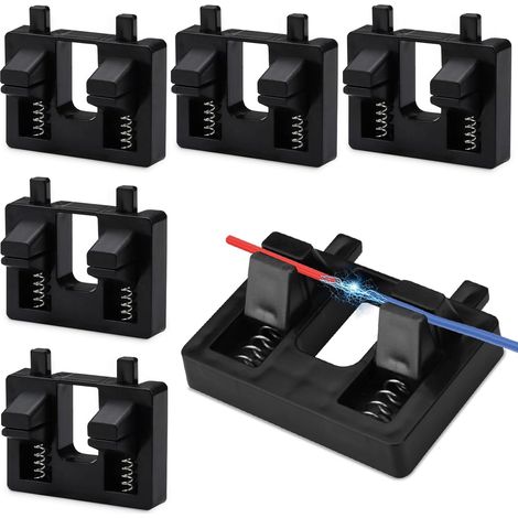 Lot de 6 supports de soudage pour fil de soudure, support de soudure pour MIG, TIG et Spot, support de soudure portable, accessoires de soudage (1/5)