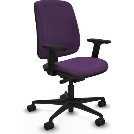 piqueras-y-crespo Ergonomischer Bürostuhl Alares lila bequem