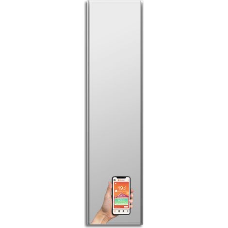 Radiateur électrique vertical à faible consommation 2000W – Dual-Therm avec Wi-Fi – Écran LCD – Protection IP24 – 2 barres porte-serviettes – Radialight (1/10)