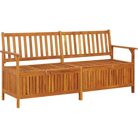 Cassapanca 170 cm in Legno Massello di Acacia vidaXL