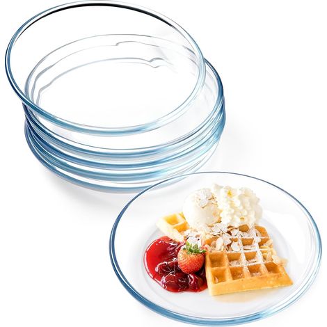 Assiettes réutilisables en plastique PET – lot pratique