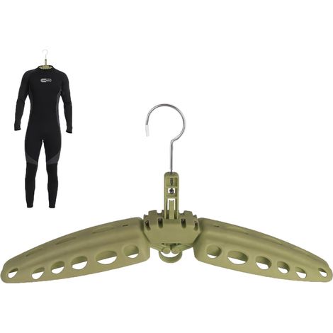 Cintre ventilé pliable pour combinaison de plongée, séchage rapide, idéal pour combinaison et gilet de sauvetage. (1/5)