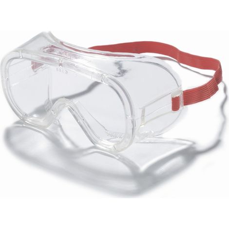 Lunettes de protection à vision intégral Bud 48 AF EN 166 verres transparents polycarbonate (1/2)