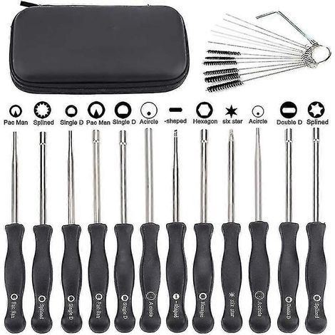 Kit de réglage de carburateur (lot de 12) pour débroussailleuse/coupe-bordures 2 temps. (1/5)