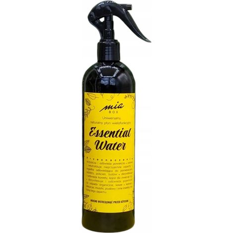Agua esencial l铆quida multiusos, natural y universal