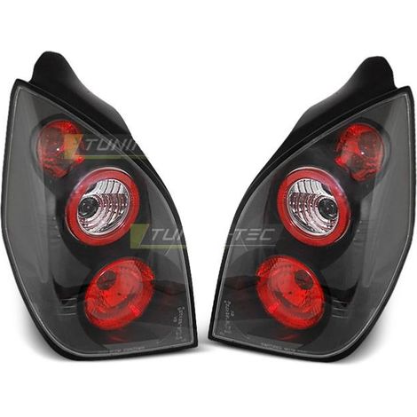 Paire de feux arriere Citroen C2 03-10 noir-27335856 (1/2)