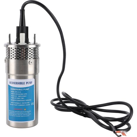 Eosnow 12 V 96W Solar Tauchwasserpumpe 8. 0lpm/2,1 gpm Fluss 230 Fuß Lift für landwirtschaftliche Bewässerungs -RVS -Yachten Schiffe (1/5)