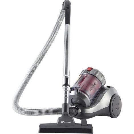 Aspirateur Cylindre - Akitas - 800W - Sans Sac - Tête de buse Wessel Werk - Compact et léger