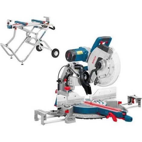 Bosch – Scie à onglet radiale 2000 W – Lame carbure Ø 305 mm – Mécanisme de traction sans frottement – Pour bois dur et teck (1/5)