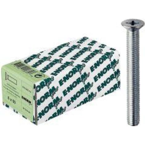 Vis a tete H DIN 965 acier inoxydable A2 -H M5x50 HP E-NORMpro (Par 100) (1/3)