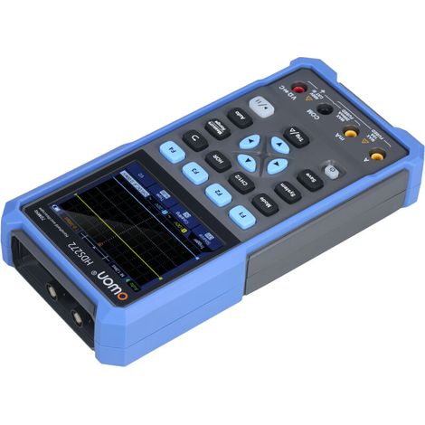 HDS272 70MHz 2CH Portable Digital Oscilloscope, Blue (1/5)