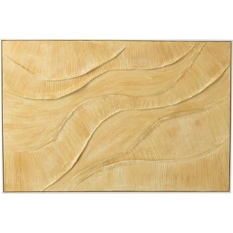 Tableau Déco "Miel" 80x120cm Doré (1/4)