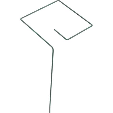Quadratischer Balkon-, Terrassen- oder Gartenpflanzkasten 20 cm - Rankhilfe für Kletterpflanzen, Spalier für Weinreben, Stützrahmen für Topfblumen im Freien.