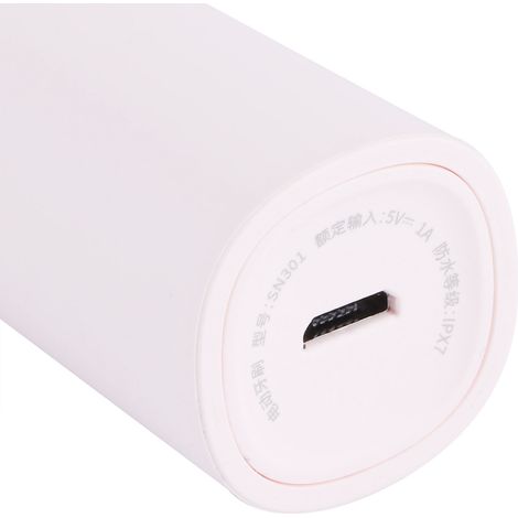 Brosse à dents électrique SN301 Sound Wave pour adultes, étanche, blanchissante, avec tête souple, USB DC5V rose (1/5)
