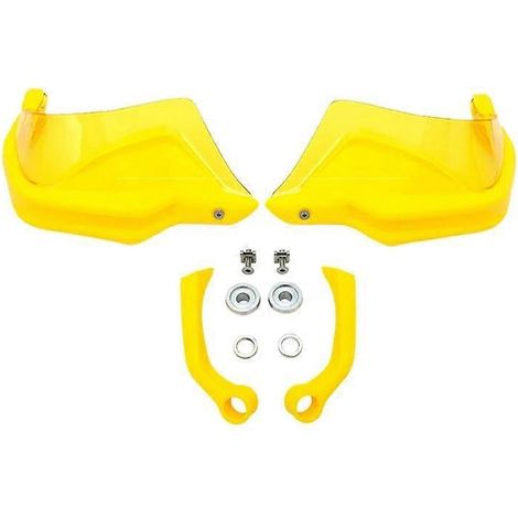 Protège-mains ABS jaunes pour moto BMW F900R F900XR F 900 XR F900 R 2019 2020 2021 : protection contre le vent et le vent. (1/5)