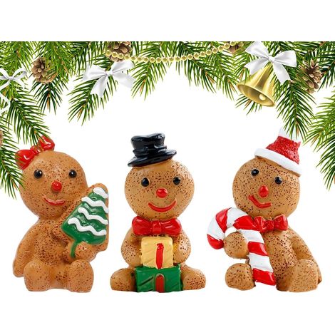 Figuren Weihnachts Harzfiguren Set tragbare