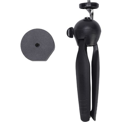 Soporte de trípode para antena parabólica con adaptador de base de aleación de aluminio, kit de montaje de mini antena V4, compatible con barras de techo exteriores. (1/5)