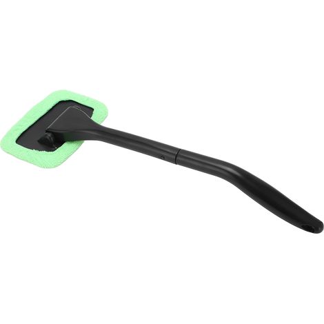 Nettoyant pare-brise microfibre douce anti-rayures avec manche amovible, outil de lavage vitres pour voitures et véhicules (1/5)