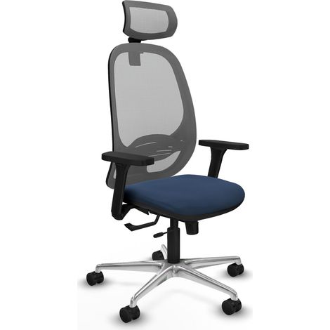 Silla oficina piqueras y crespo Cilanco transparente espuma alta densidad (1/2)