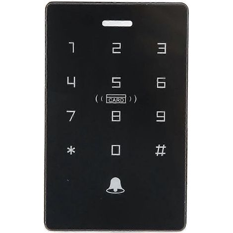Contrôleur d'accès NFC. serrure de porte étanche. clavier. lecture de carte. mot de passe. identification par puce IC. double fréquence 125 kHz (1/5)