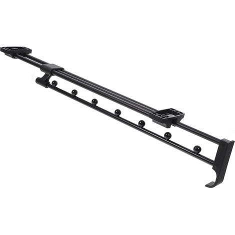 Tringle Penderie Escamotable,Extractible Porte Pantalon Coulissant,Longueur 450 mm Tringle Coulissante Penderie,pour Les Armoires et Les Zones de Rangement (1/5)