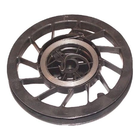 Briggs & Stratton – 498144 – Poulie + ressort de lanceur pour moteur 60 OHV vertical – Compatible avec modèles 50-55-60 Quantum et 5-6 CV Intek (1/2)