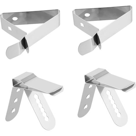 4 Pièces Clips de Thermomètre Acier Inoxydable de Supports pour (1/5)