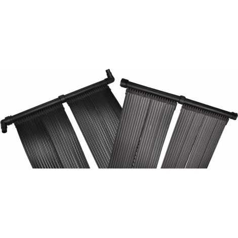 Vidaxl – Chauffage solaire de piscine 80x620 cm – Compatible avec pompes 32/38 mm – Augmente température jusqu'à 10°C – Installation sur toit ou sol