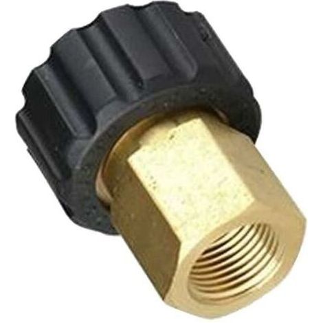 Buse Raccord Adaptateur Accessoires nettoyeurs Haute Pression - M22 G3 / 8M (1/4)