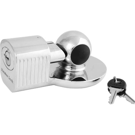 Master Lock 377EURDAT Antifurto per Rimorchi Universale, Chiavi, Ottimo para Proteggere Rimochio, Trailer, Carovana (1/5)