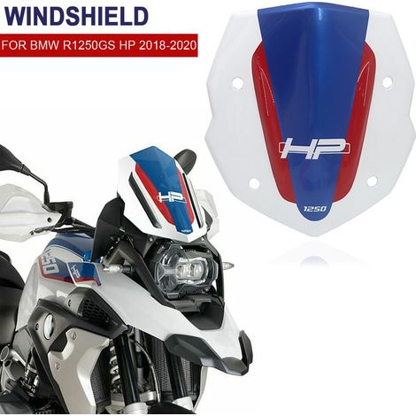 Geeignet für BMW R1250GS HP Motorräder: Lackierung der Frontscheibe und Umbau für eine größere Frontscheibe.