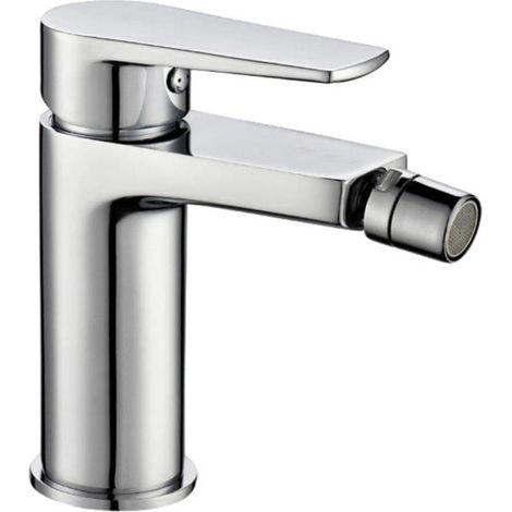 Miscelatore rubinetto asia per bidet in ottone colore cromato con piletta confezione 1 (1/5)