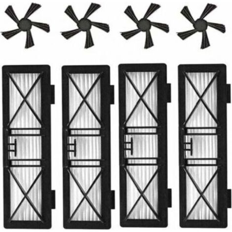 Kit de Remplacement de Filtre et de Brosse latérale Ultra Performance pour Neato Connected D3 D4 D5 D6 D7 Botvac série D75 D80 D80 et Botvac 70e 75 80 85 Robotique (1/3)