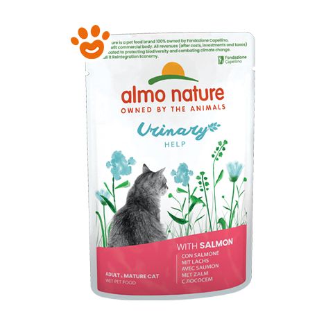 Almo Nature Gatto Functional Adult e Mature Urinary Help 70gr Salmone