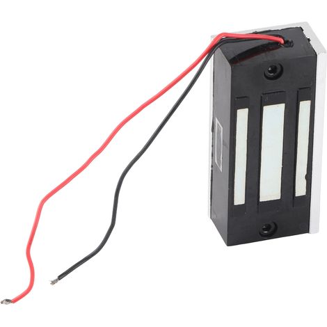 Serrure magnétique 12V 60KG pour portes, verrouillage électromagnétique compact (1/5)