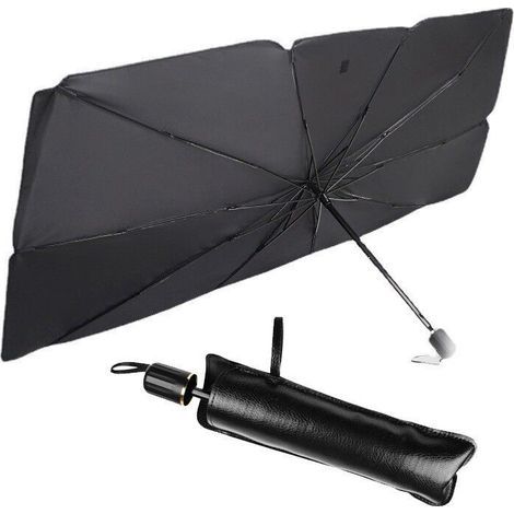 Foldable Sun Shade Umbrella for Car, Foldable Sun Shade Protection Interior Windshield Car, Auto Reflective Material Sun Protection Umbrella（14079）