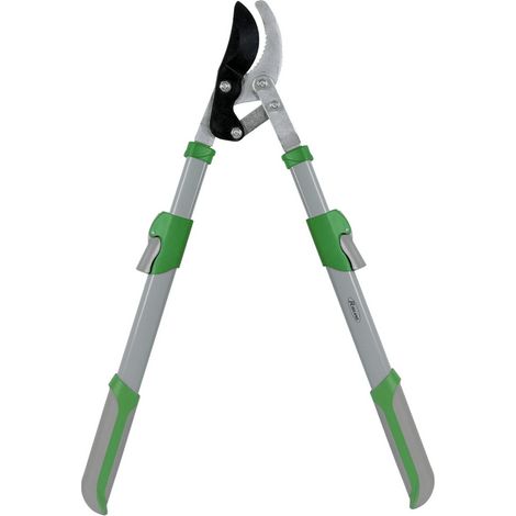 forbice troncarami manici telescopici 95 cm in alluminio - ribimex. (1/2)